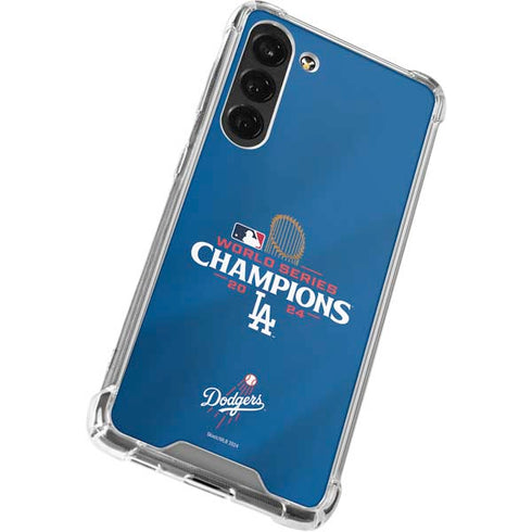 2024 World Series Champions Los Angeles Dodgers Galaxy S23 Plus Clear Case